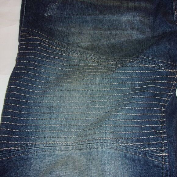 True Religion Slim Moto Distressed Colored Jeans Size 42-44 New Men - Picture 4 of 15